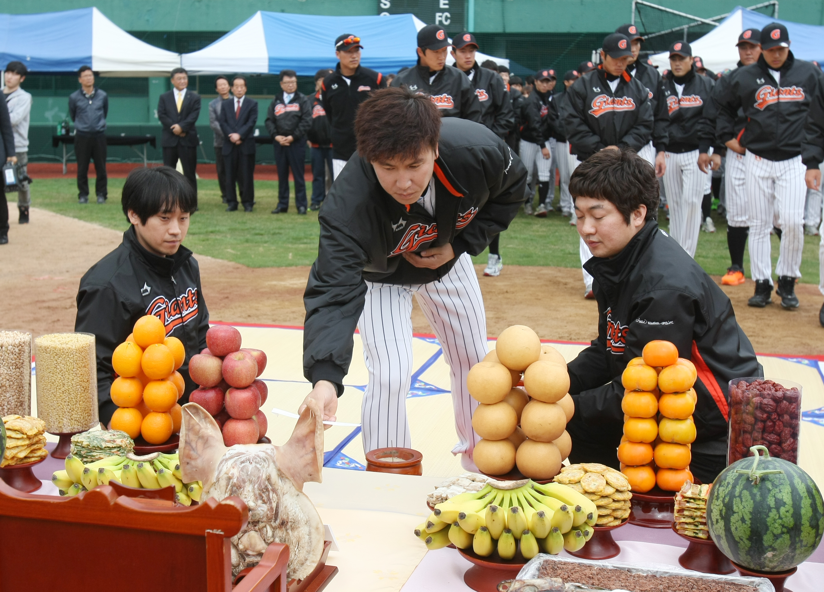 2014시즌 기원식 주장 박준서 선수