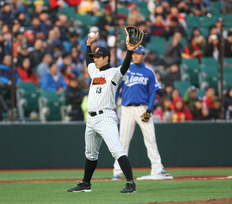 삼성전 수비 모습