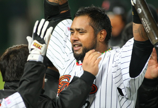 히메네스 끝내기 홈런