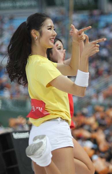 롯데자이언츠 치어리더