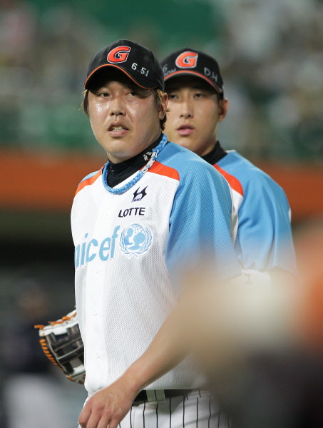 이명우 선수의 역투