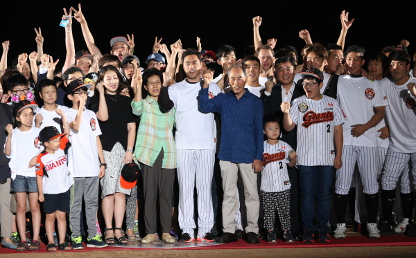 조성환선수 은퇴식