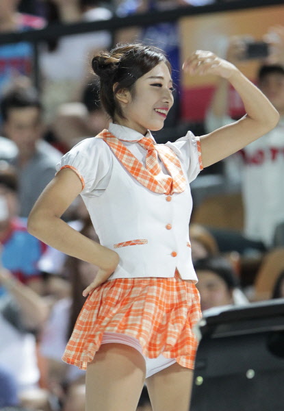 치어리더 공연모습