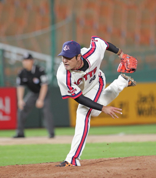 이상화 선수가 내려가고 구원진들의 등판 모습