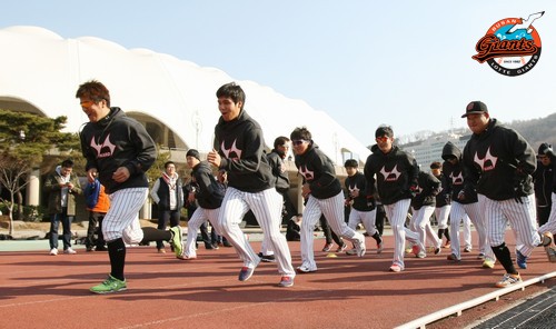 2014 선수단 체력테스트